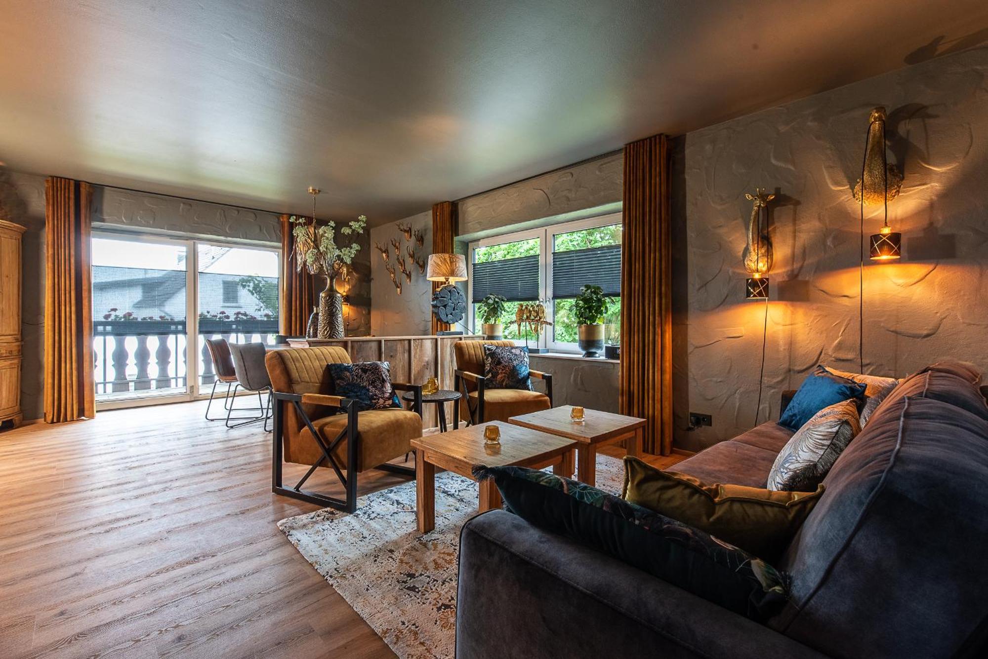 Einzigartige Traumwohnung Mit Whirlpool & Sauna Bietet Luxus Und Erholung Neuheilenbach Luaran gambar